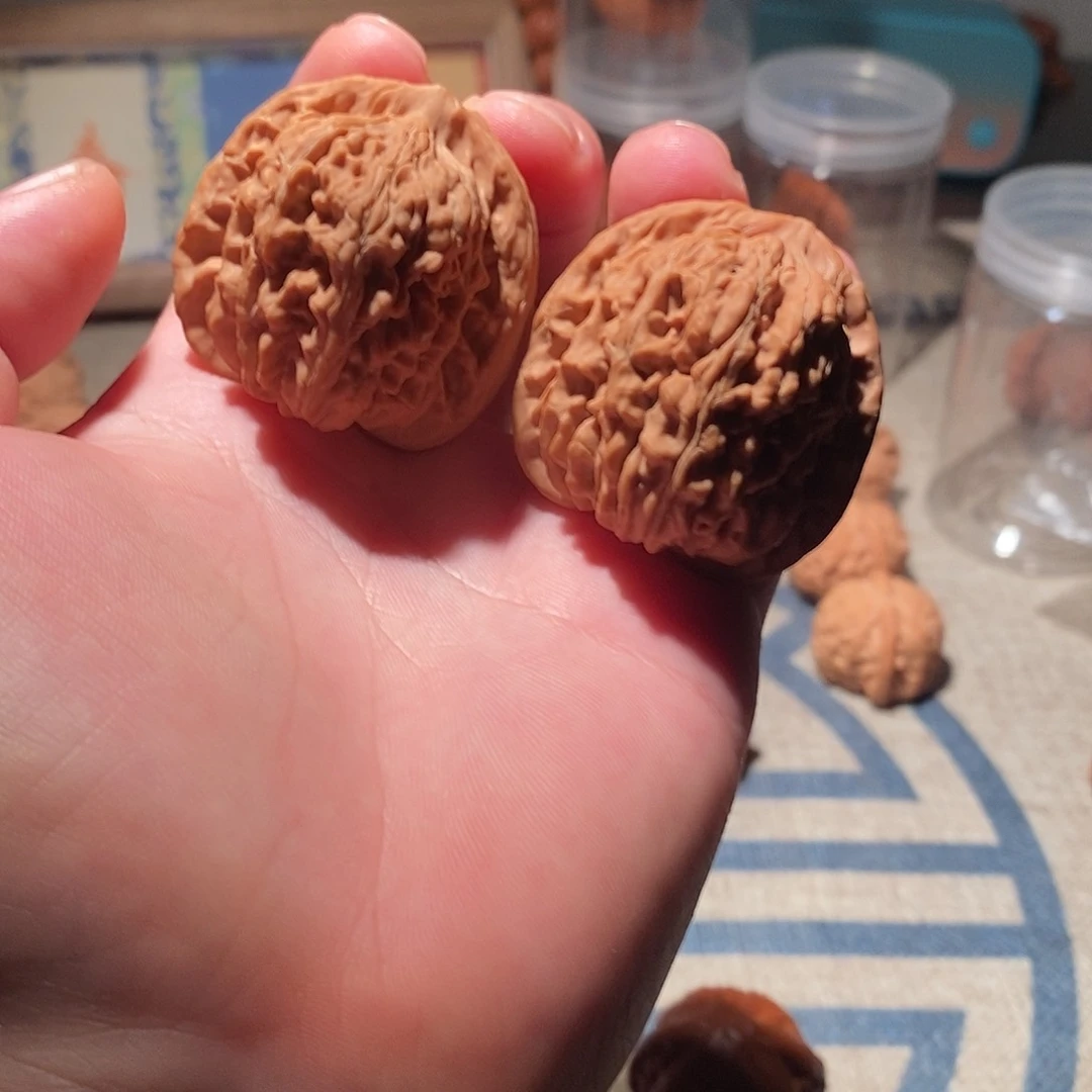 文玩核桃吊坠四座楼