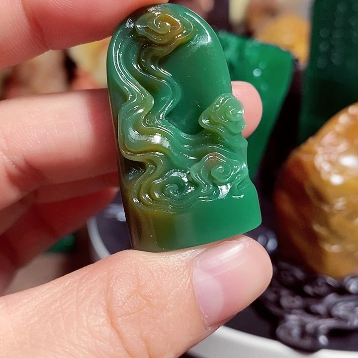 维***四川石雅安绿印章