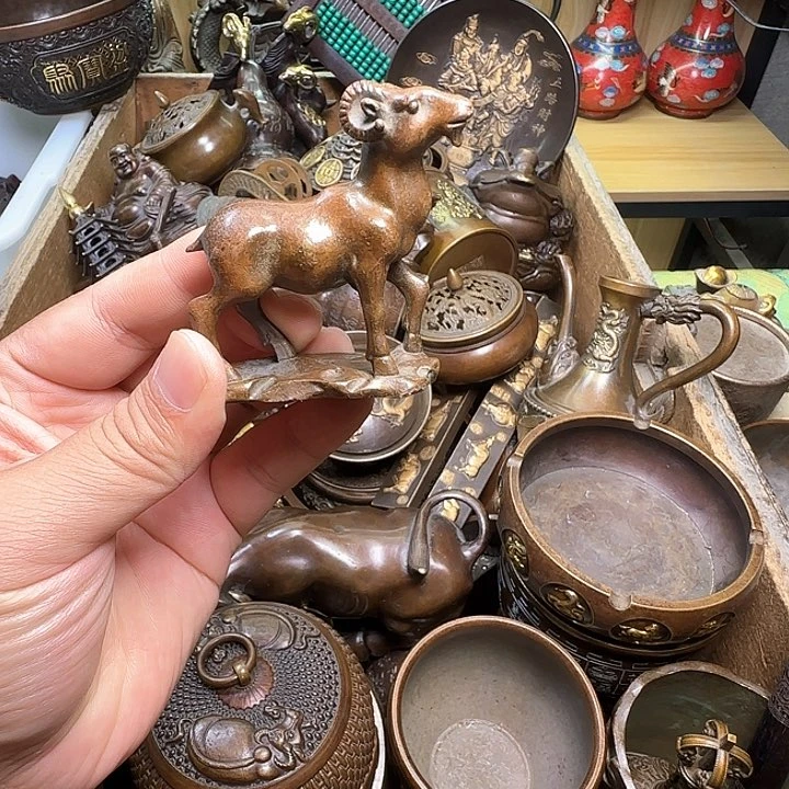 铜器办公室茶室摆件