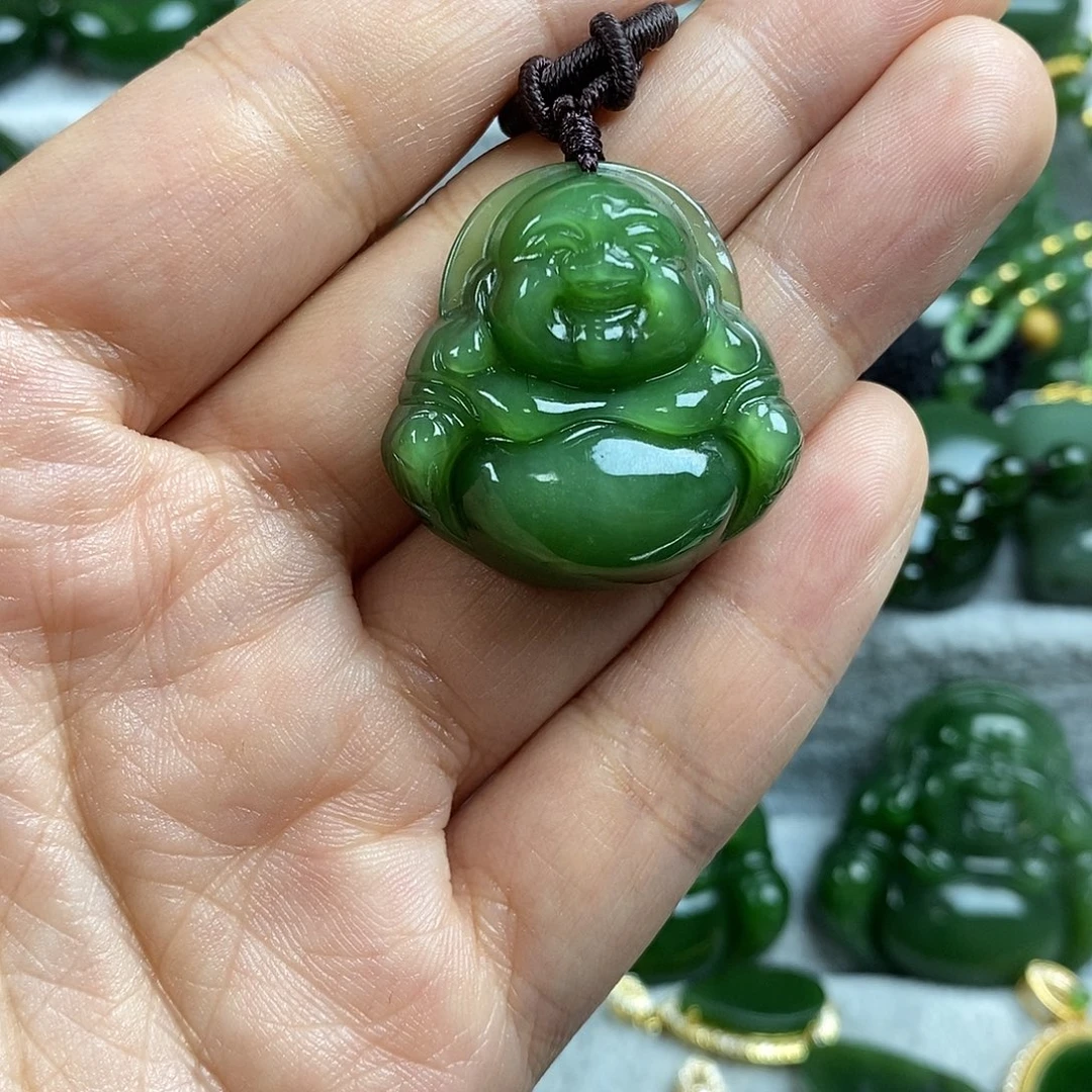 和田玉（碧玉）未镶嵌颈饰