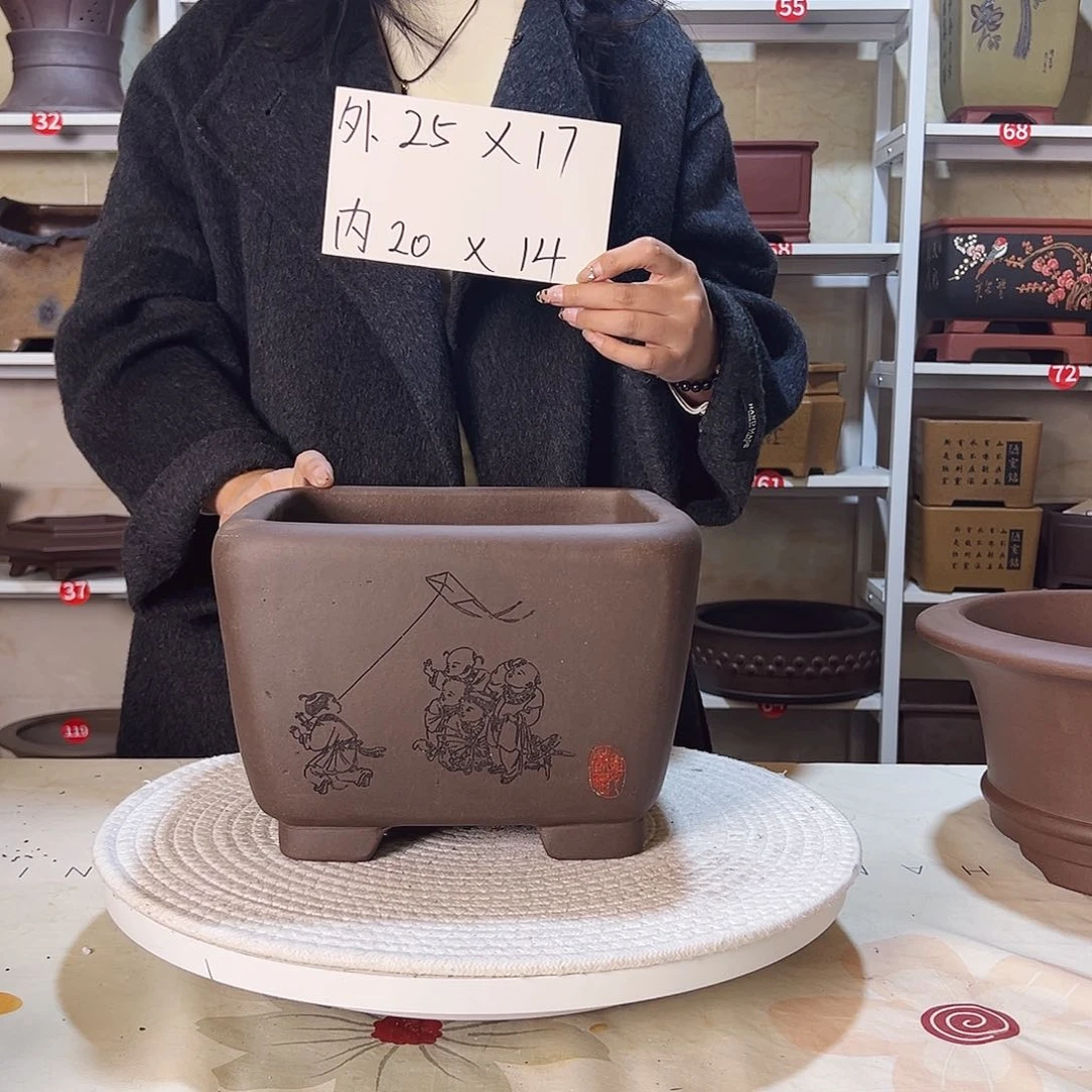 紫砂紫砂花盆等各种