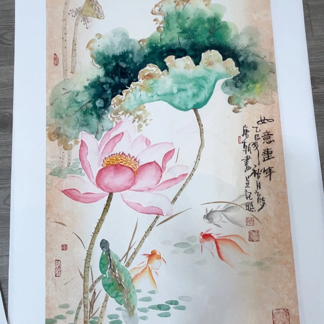 国画唐朝老师作品欣赏