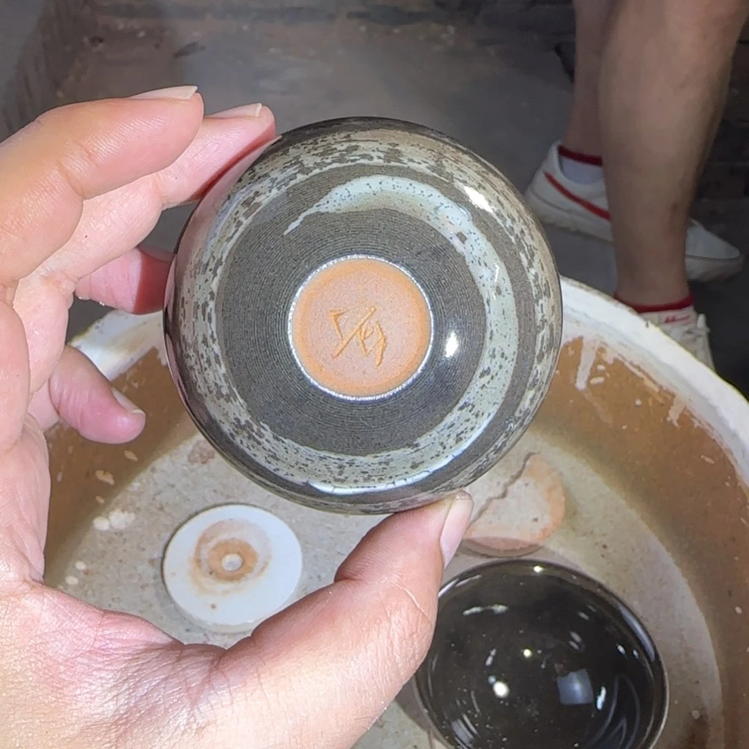 茶盏白丁柴窑皎月