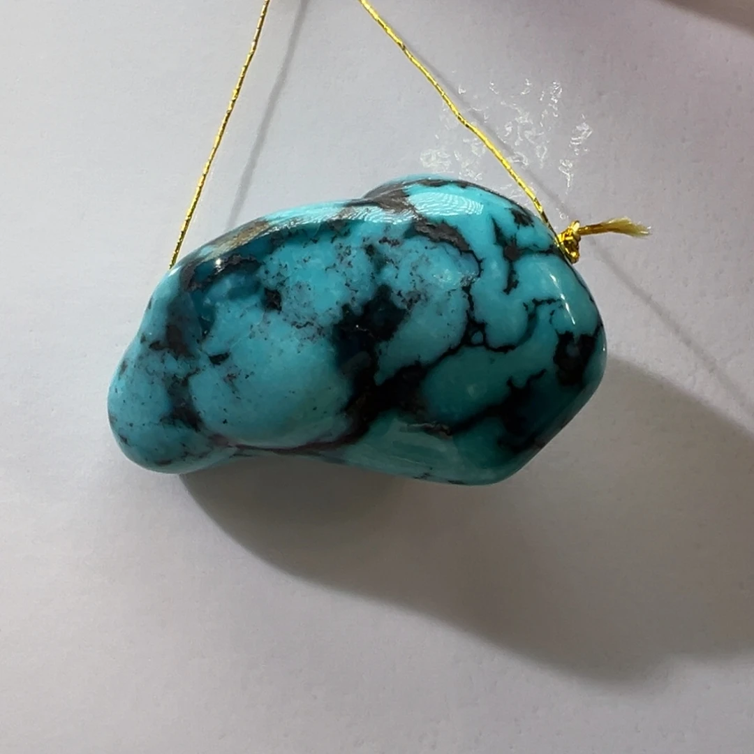 绿松石未镶嵌挂件