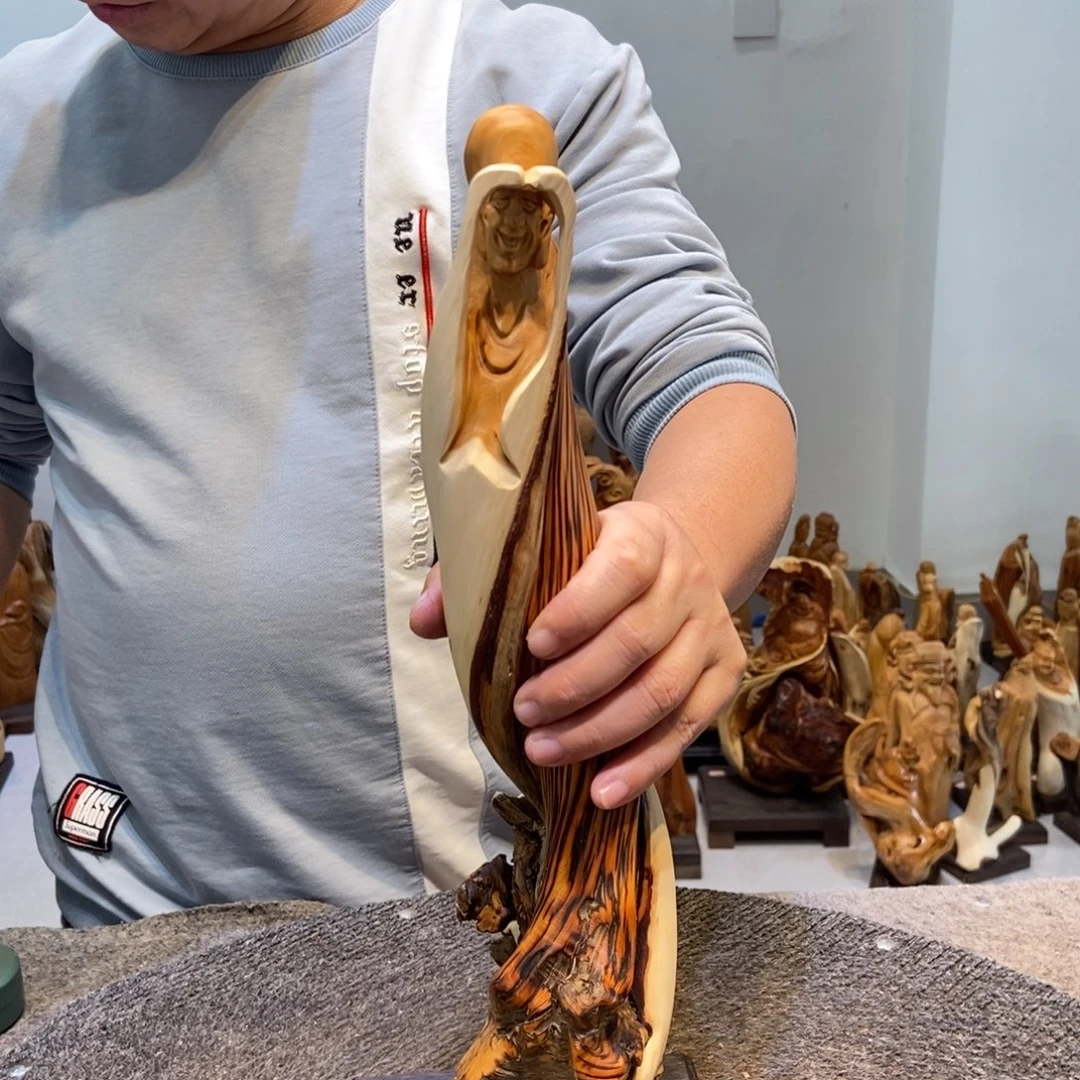 柏木（崖柏）太行崖柏根雕摆件