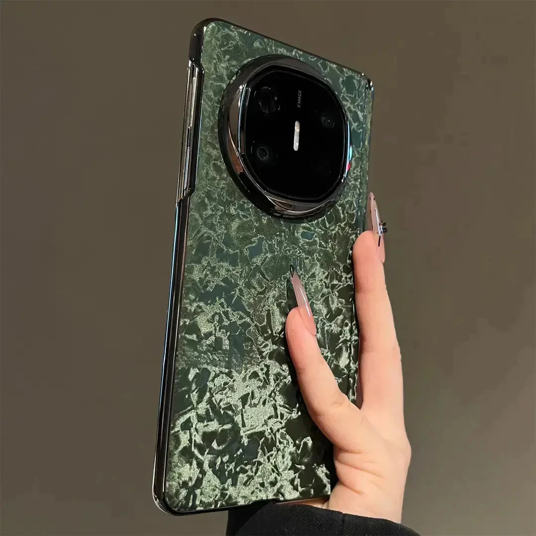 适用华为MateX6典藏版折叠屏磁吸中轴手机壳高级感MateX5丝绒X3