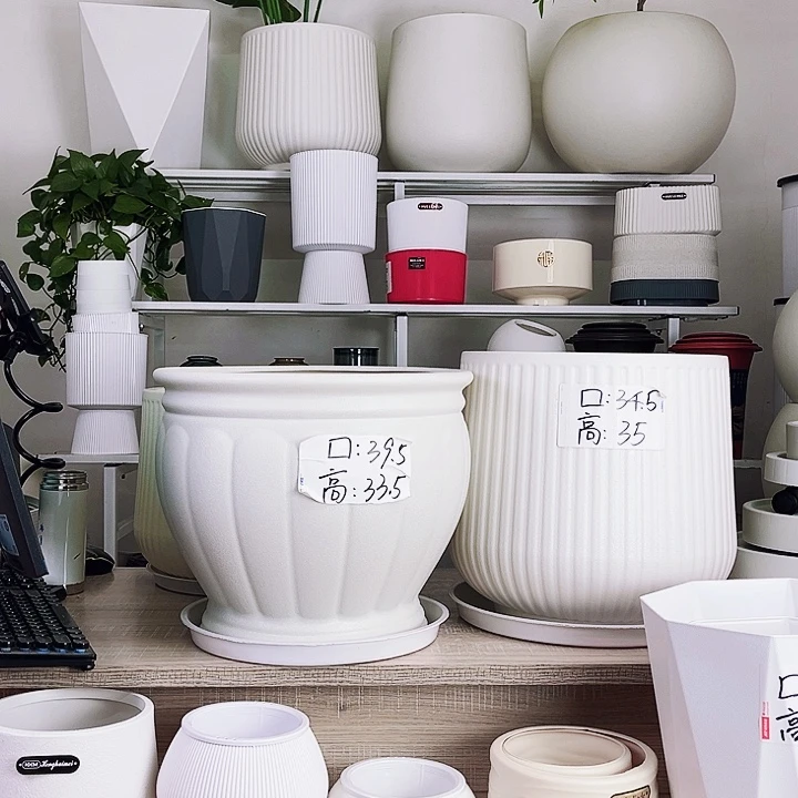 树脂人*宝莲盆400