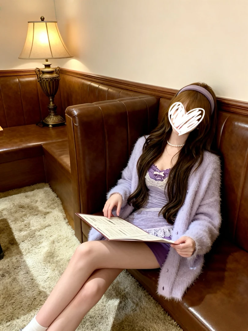 幻梦之约 秋纯欲风清冷禅意仙气飘飘甜美显瘦吊带连衣裙毛衣外套