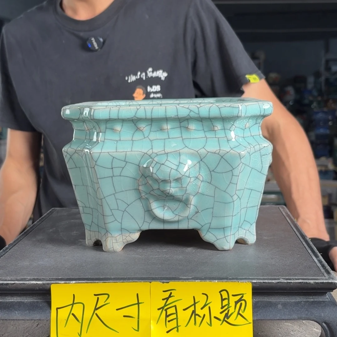 一风堂石湾花盆 内16*10