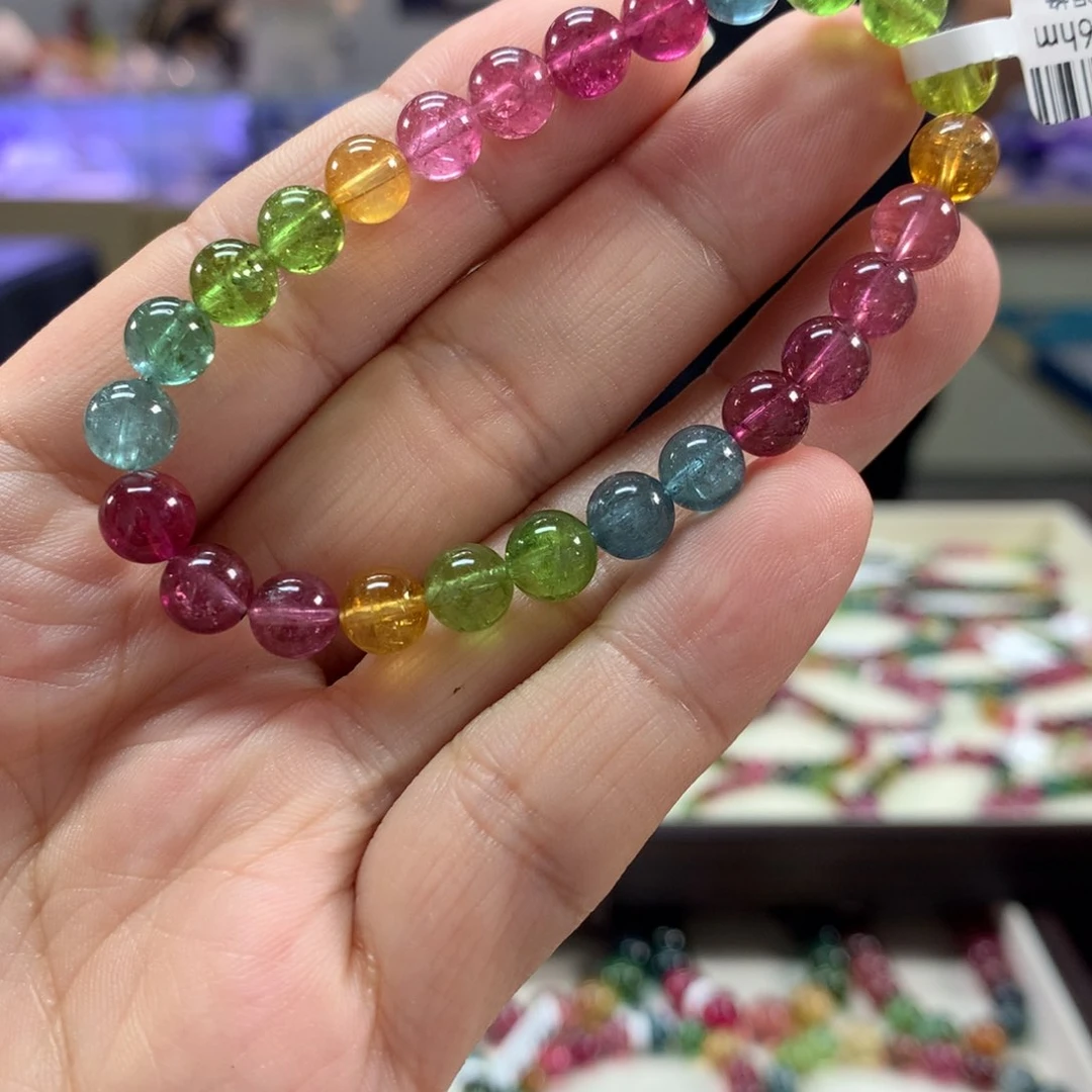 手链未镶嵌碧玺7左右