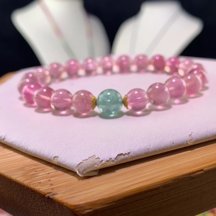 双色碧玺手链未镶嵌