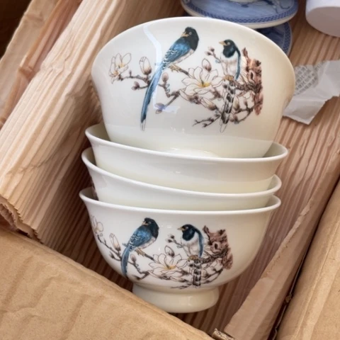 摆件陶瓷摆件盘子碗啥都有