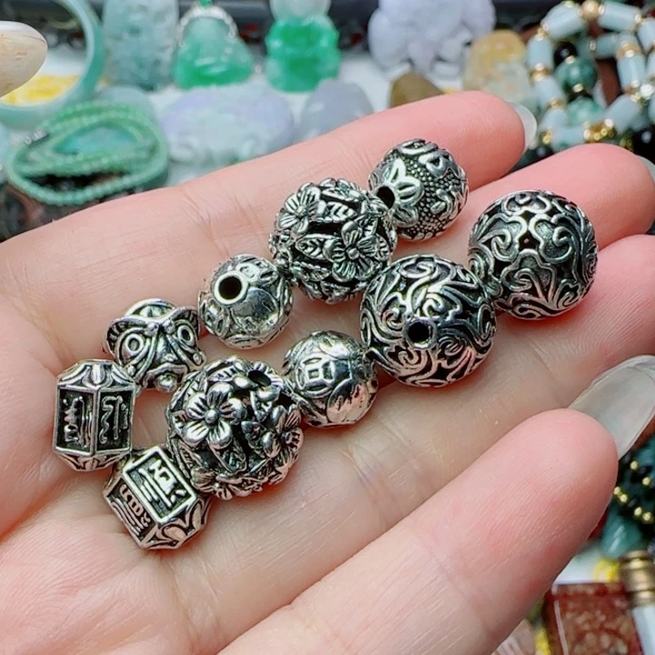 翡翠未镶嵌颈饰天然A货24