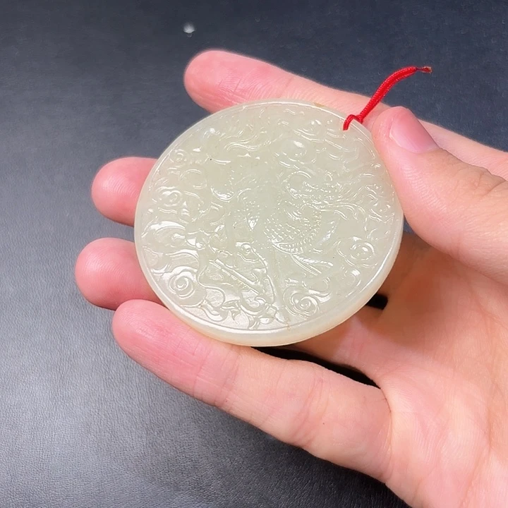 和田玉挂件未镶嵌大*