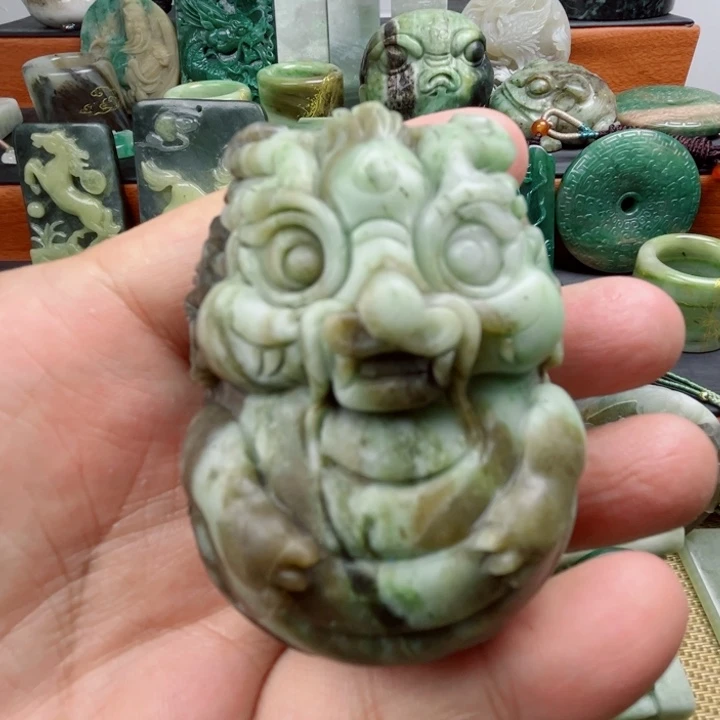 未镶嵌独山玉珠宝半成品
