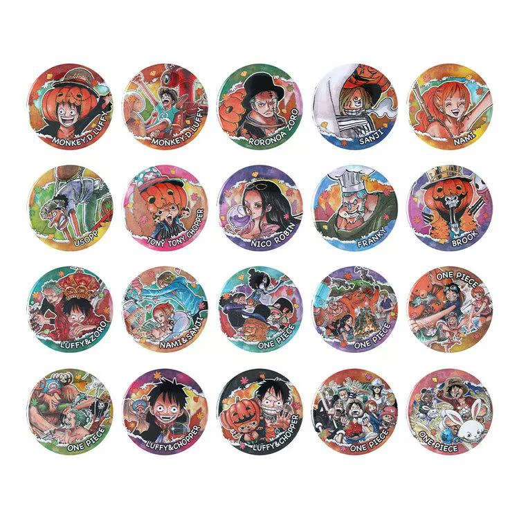 【当天发货】日谷js海贼王秋日祭原画吧唧第一弹徽章盲盒（默认代拆）