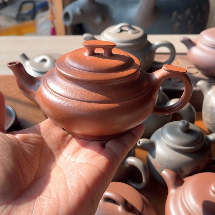 茶壶紫砂朱泥230毫升