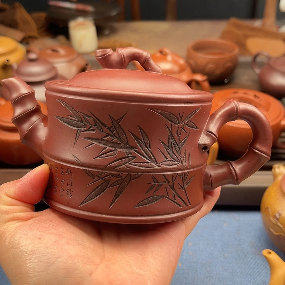 茶壶紫泥紫砂壶的