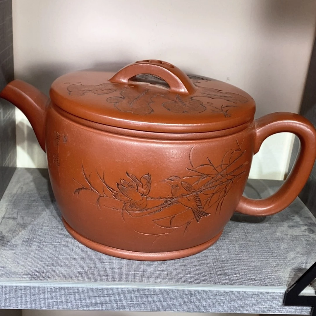 紫砂茶壶老***三孤品处理价221