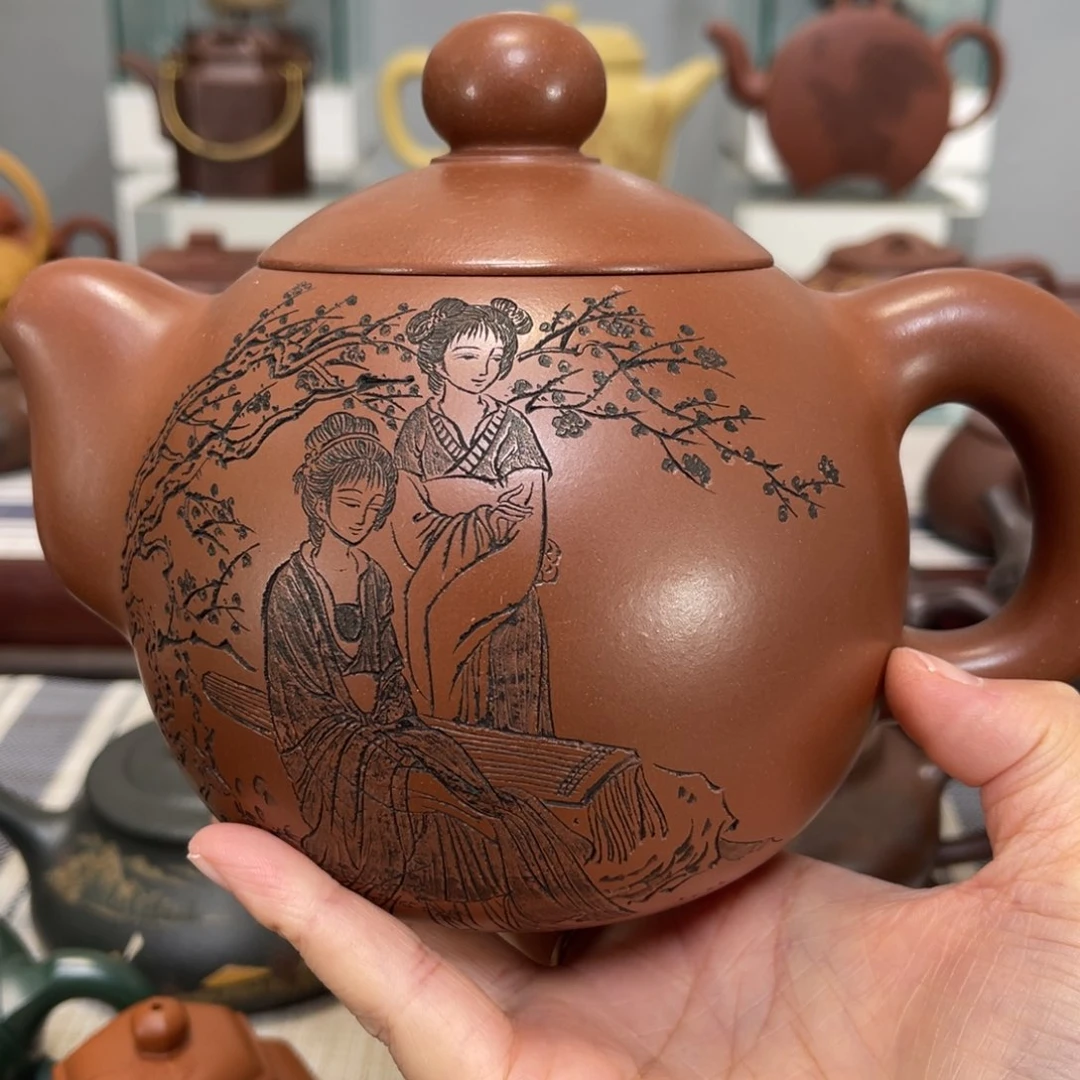 茶壶紫砂杨**啦高货放漏