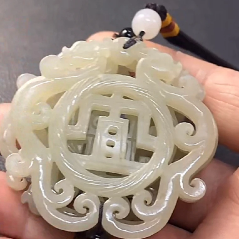 和田玉牌子 福缘堂 W