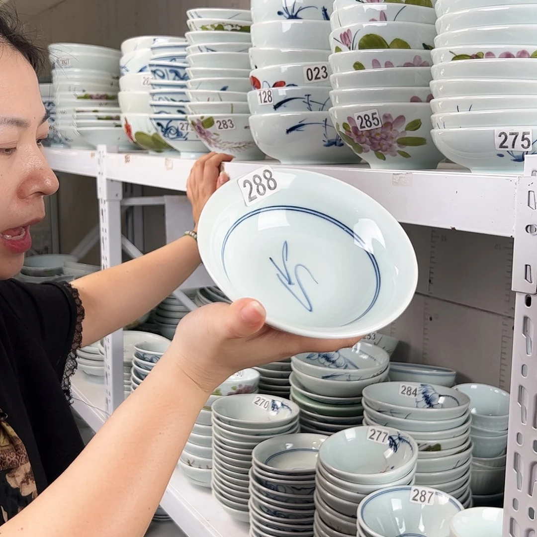 微瑕山茶花6寸正德碗（单只装）