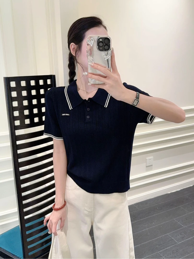 【衣联服饰】精品早秋五分袖上衣608