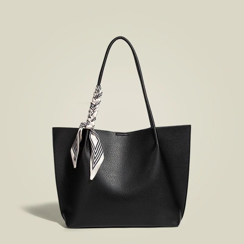 时尚百搭上班通勤托特包女2025新款秋冬休闲高级感大容量单肩