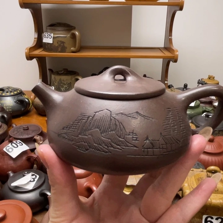 紫砂微瑕微瑕紫砂