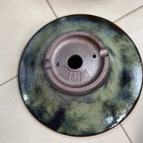 和****3宜兴紫砂花盆瑕疵