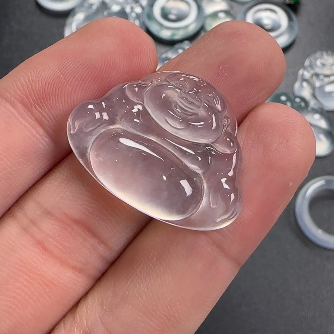 翡翠未镶嵌颈饰