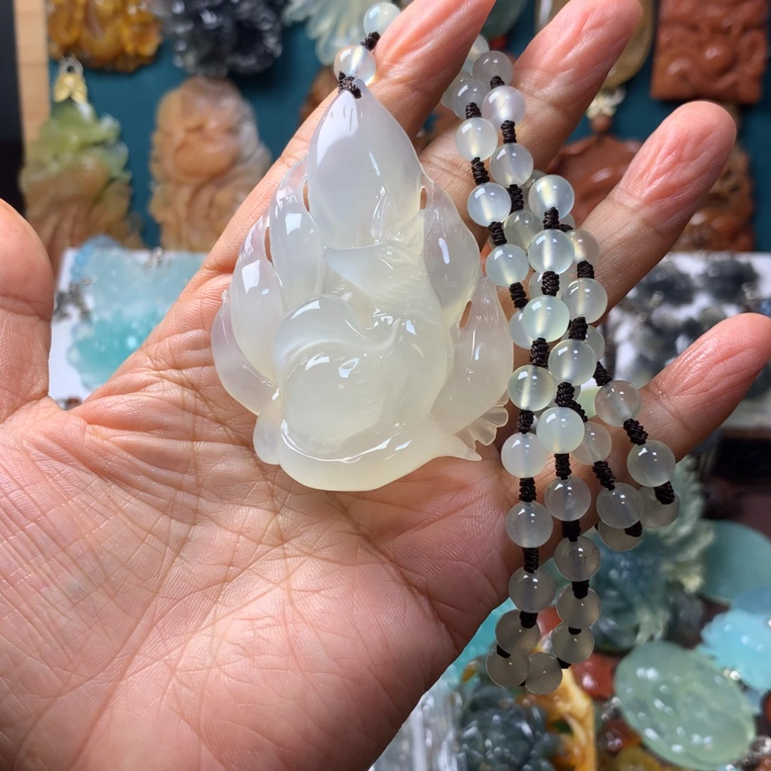 蛇纹石玉未镶嵌挂坠