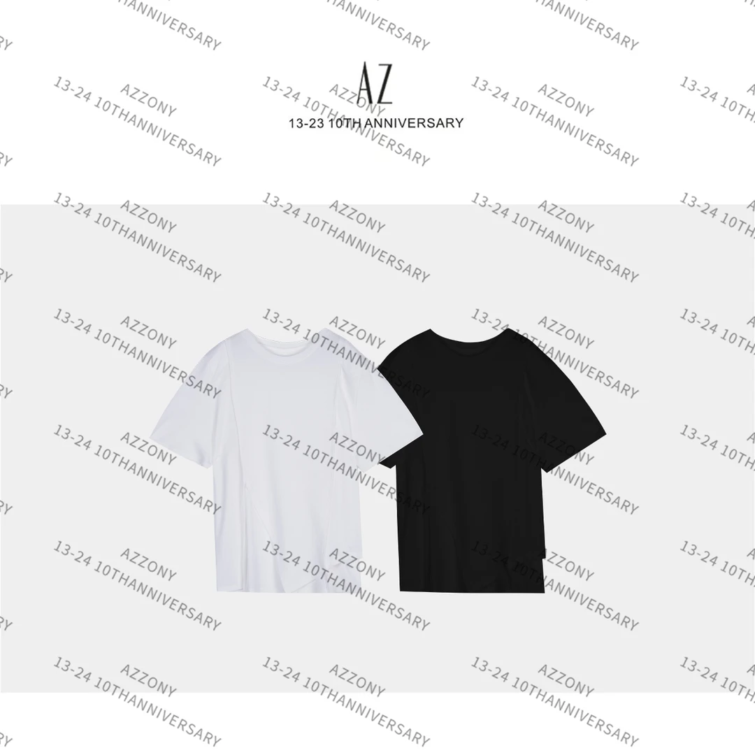 AZ-XJ 小飘带tee 2025夏款NEW Z041501