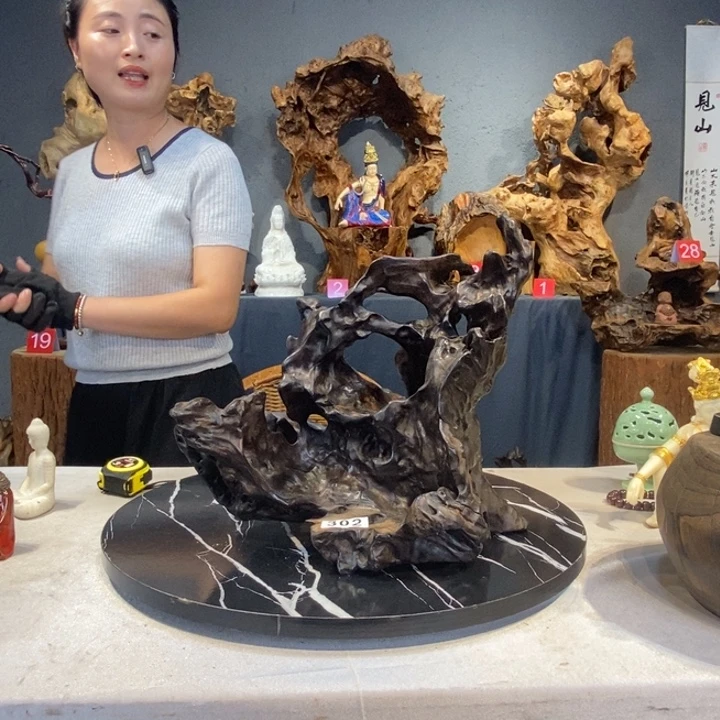 酒***容木草木堂根艺摆件302