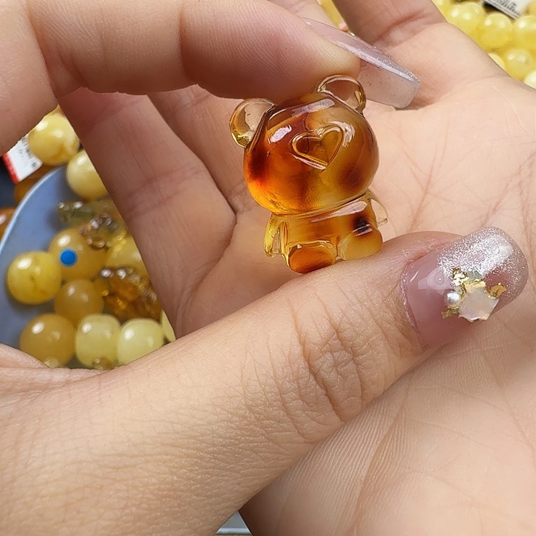 琥珀未镶嵌珠宝奇石