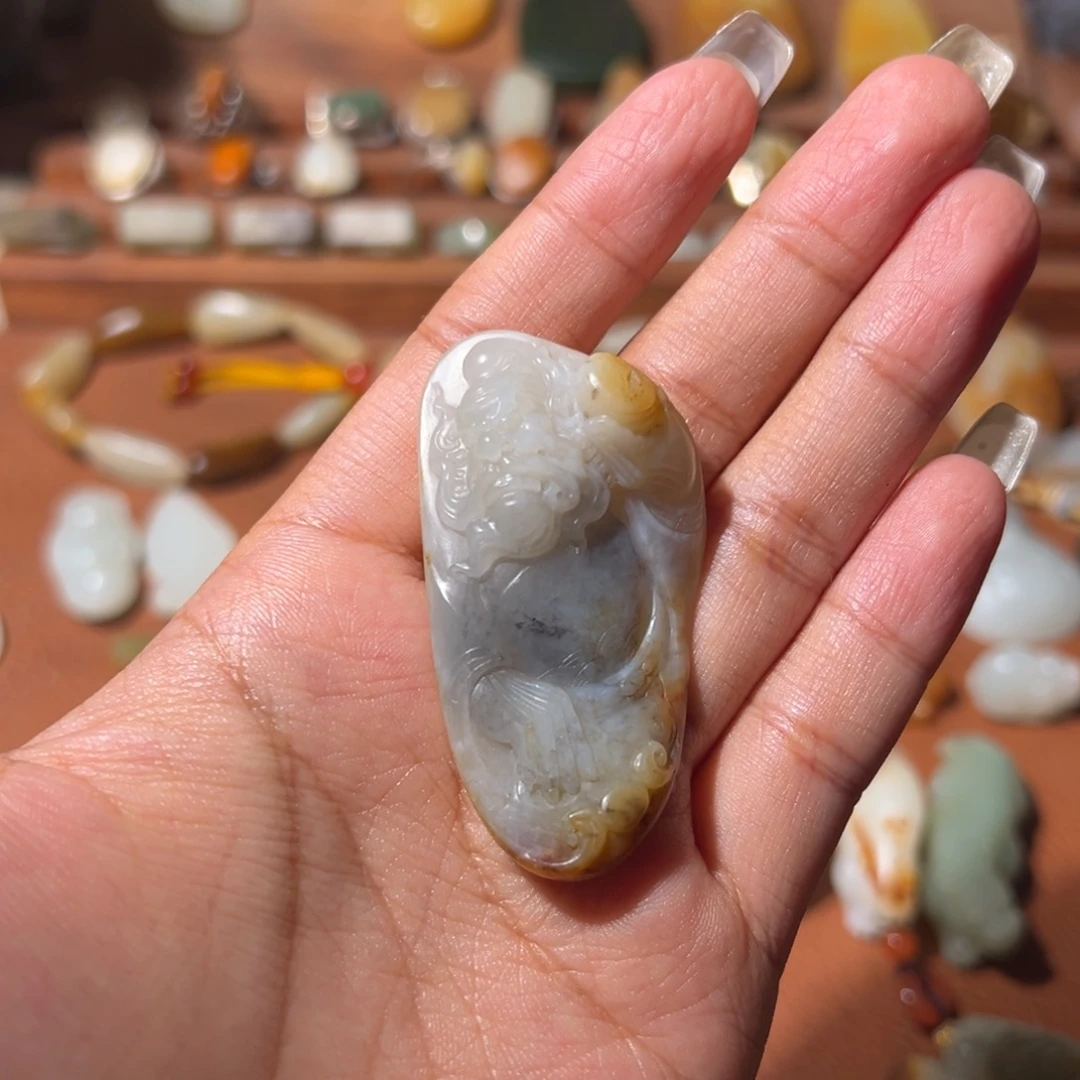 颈饰未镶嵌和田玉