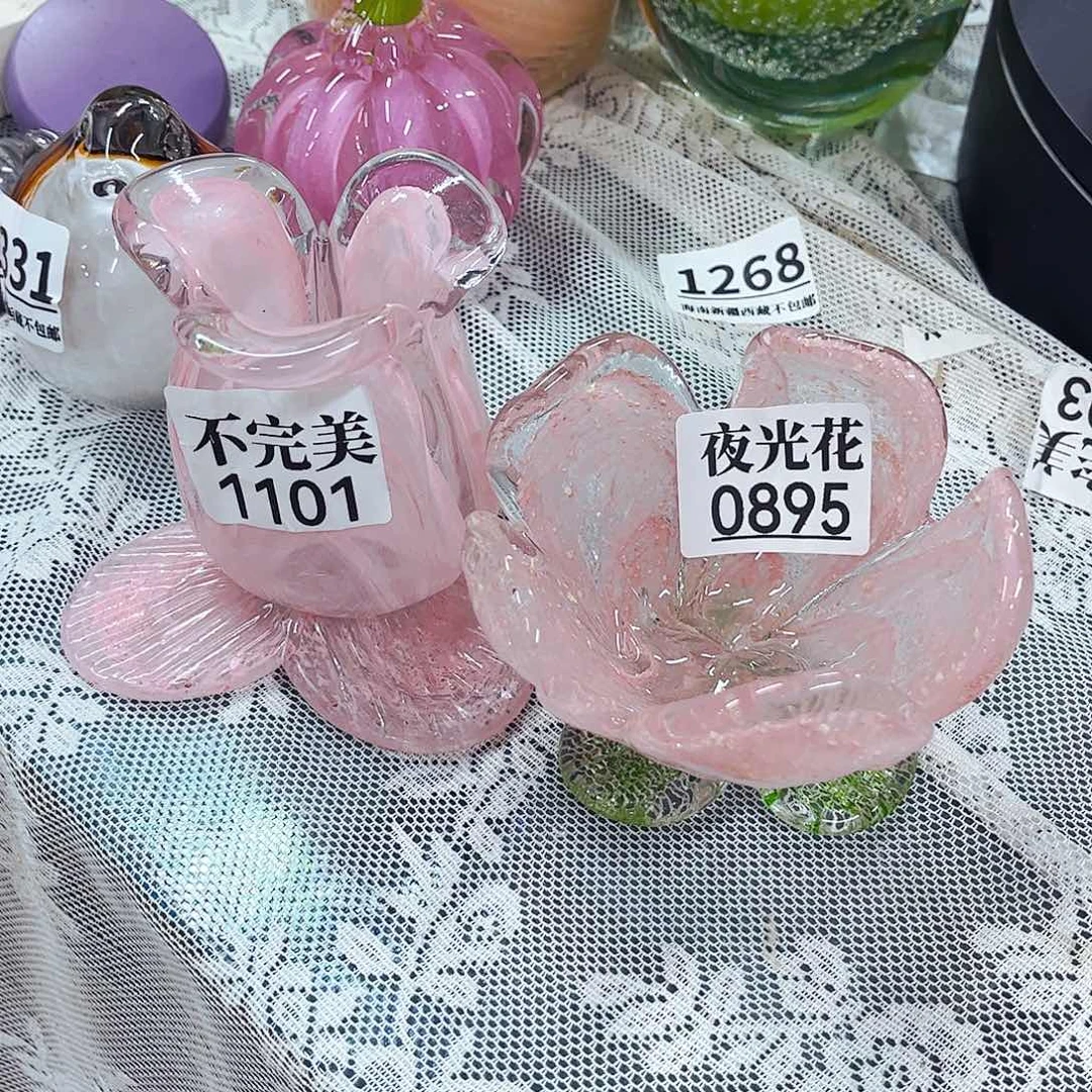常***丰1101不完美0895夜光 家悦花瓶摆件