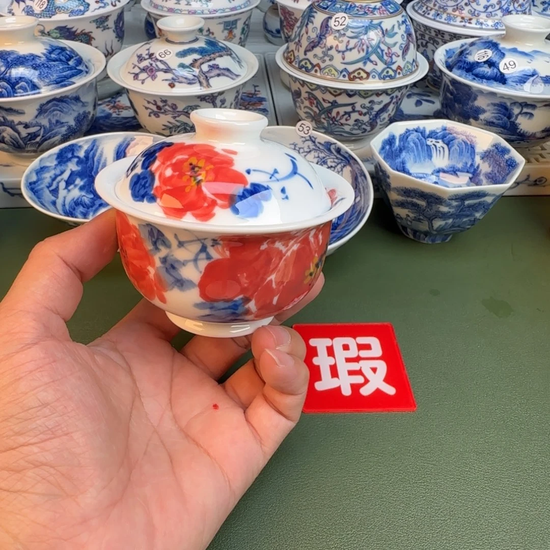 纯手工纯手绘茶具78