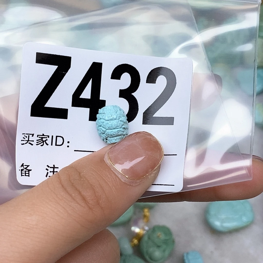 绿松石配饰未镶嵌小*灯