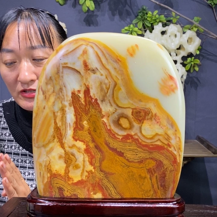 石材精品古青石摆件