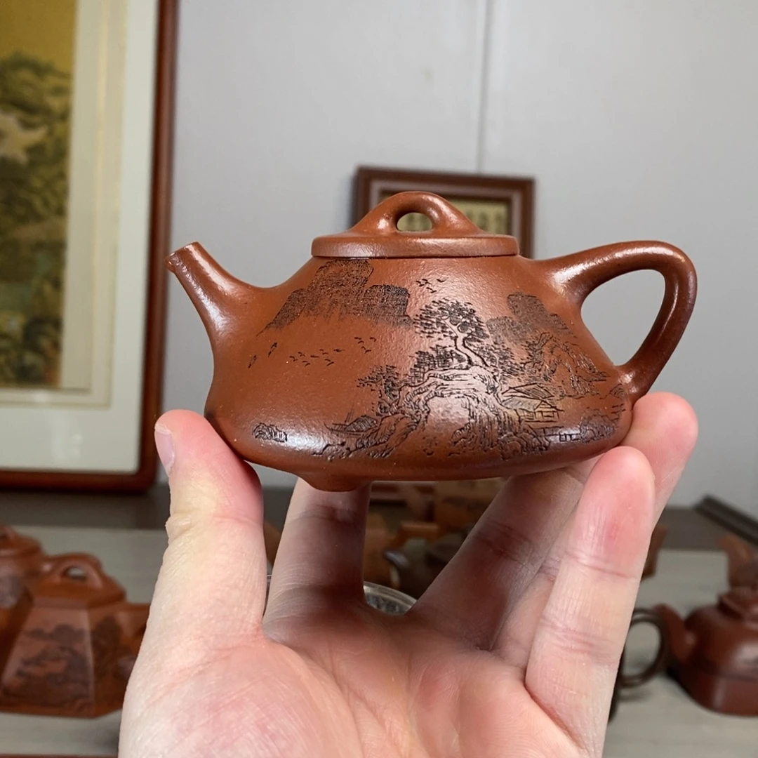 茶壶紫砂原矿泥料传统工艺制作