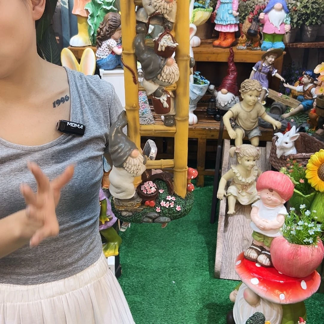 摆件花园摆件红红火火