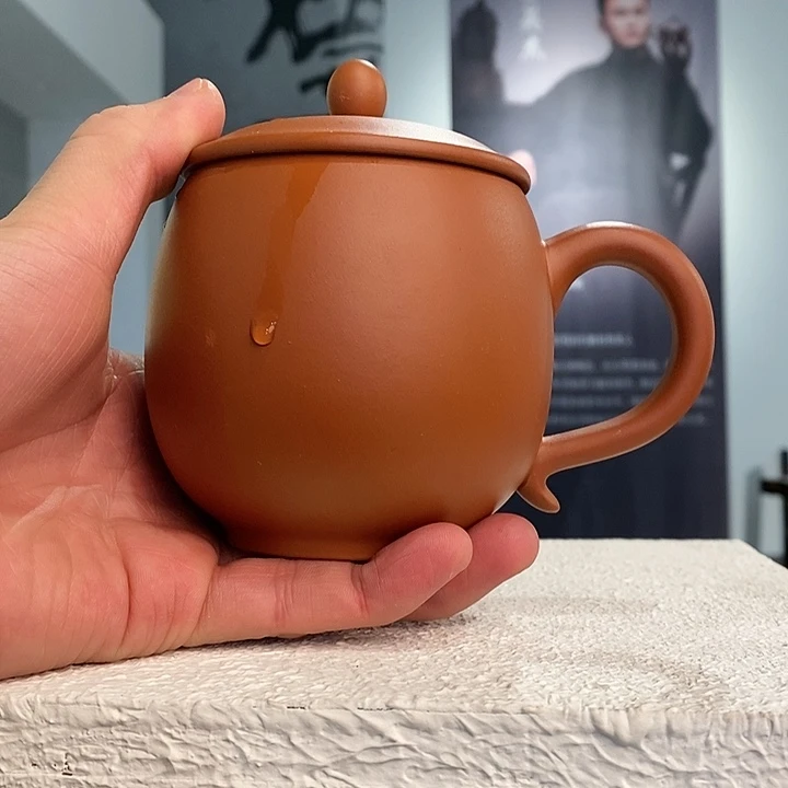 紫砂茶壶原创办公杯