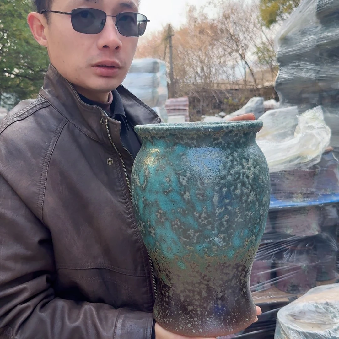紫砂花盆口20高31（一个第二代牛油果