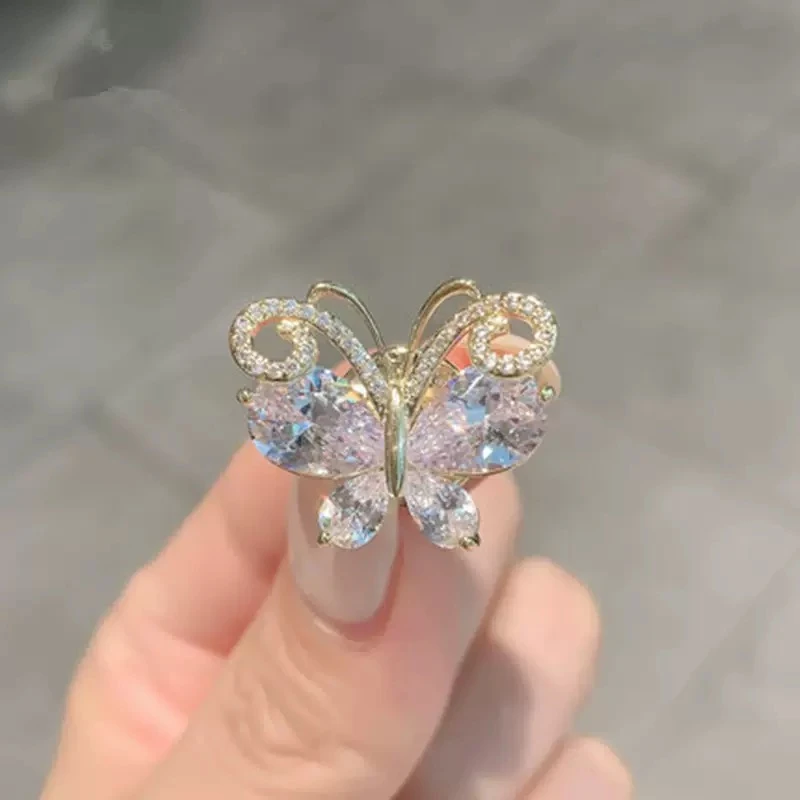 合金胸针 【闪耀蝴蝶】简约百搭精致优雅高档时尚胸针
