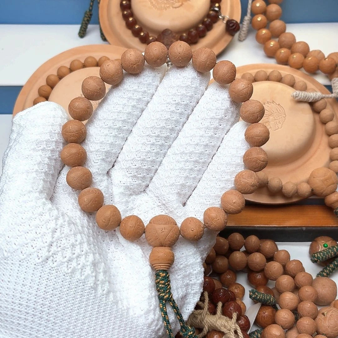 手串凤眼菩提原装12尺寸厚皮壳一物一图