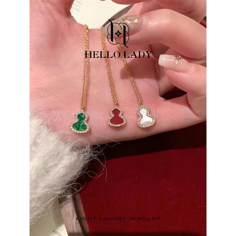 【V金版本】精工CNC 小号葫芦项链1403