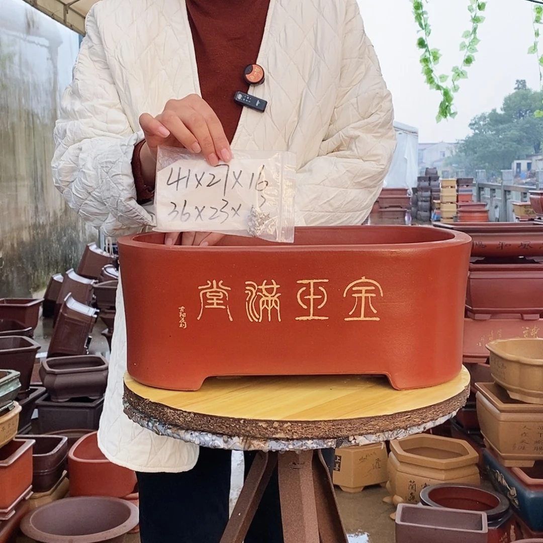 紫砂花盆紫砂花盆