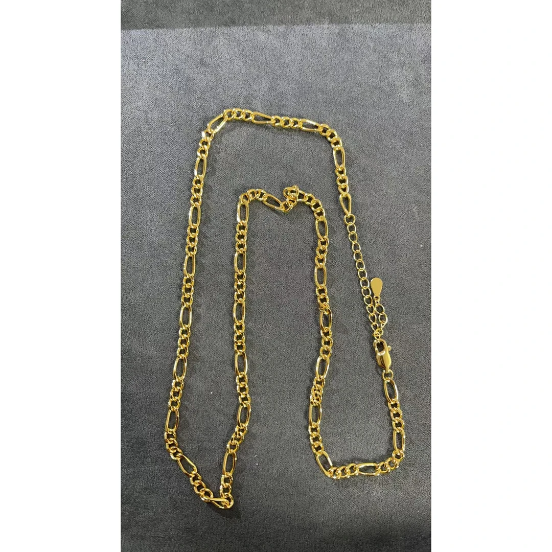 项链 项链 福玺甄选黄链子6332