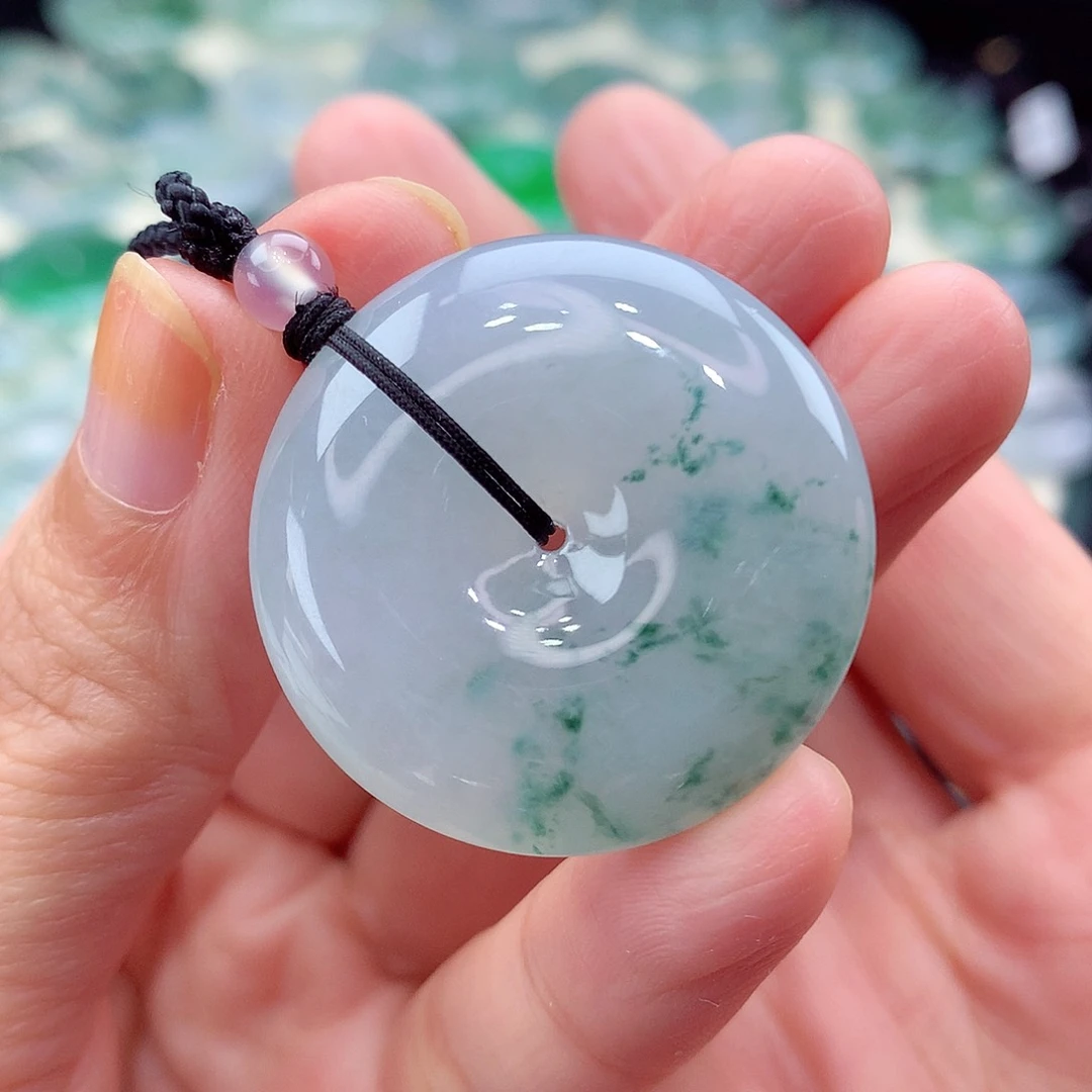 颈饰未镶嵌翡翠编号67-尺寸31/7.9